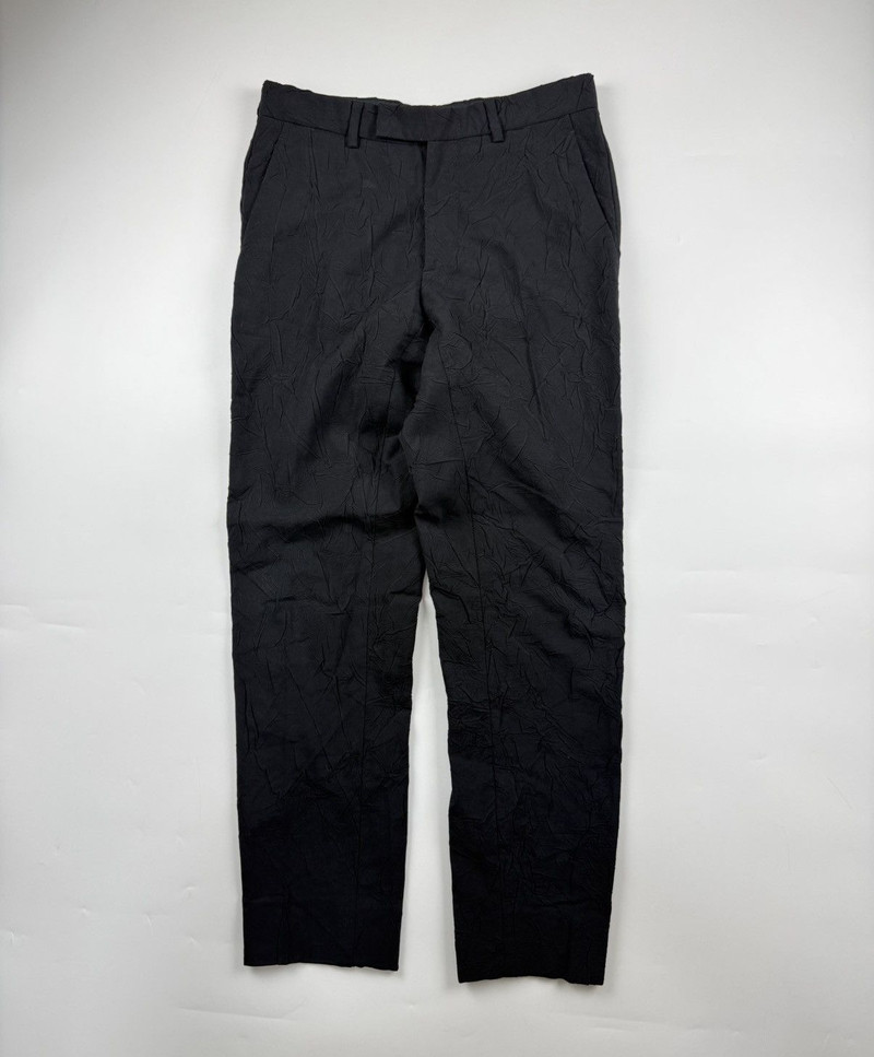 Dior Homme Wool Wrinkled Trouser - 1