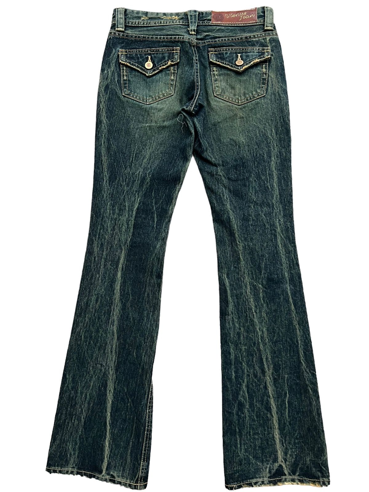 Vintage Edwin Rust Jeans Edwin Denim Edwin Flare Jeans 29 - 3