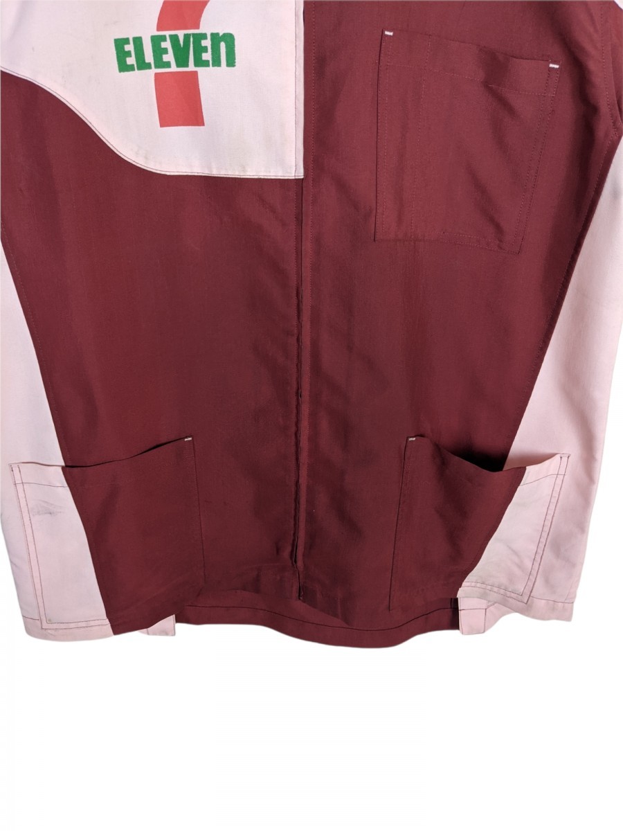 Streetwear - Vtg 7 Eleven Japan Store Staff Short Sleeve Shirt - 4