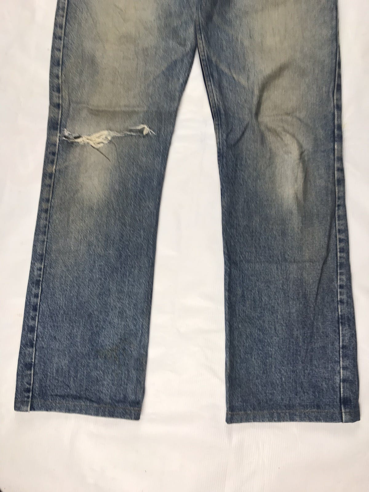 Rare!! A.P.C patch pocket distressed denim Made in Japan - 3