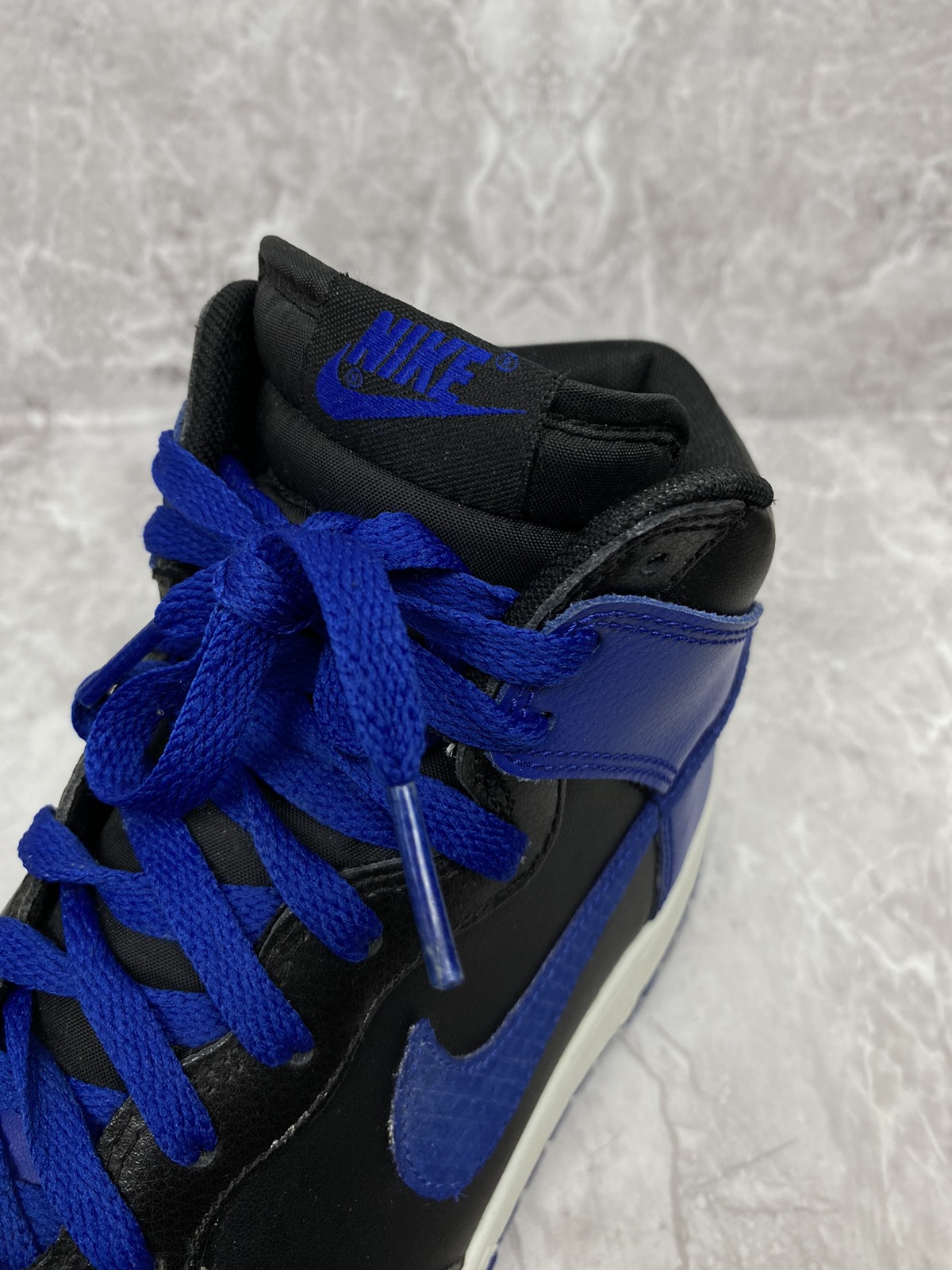 Nike Dunk High Black Old Royal - 5