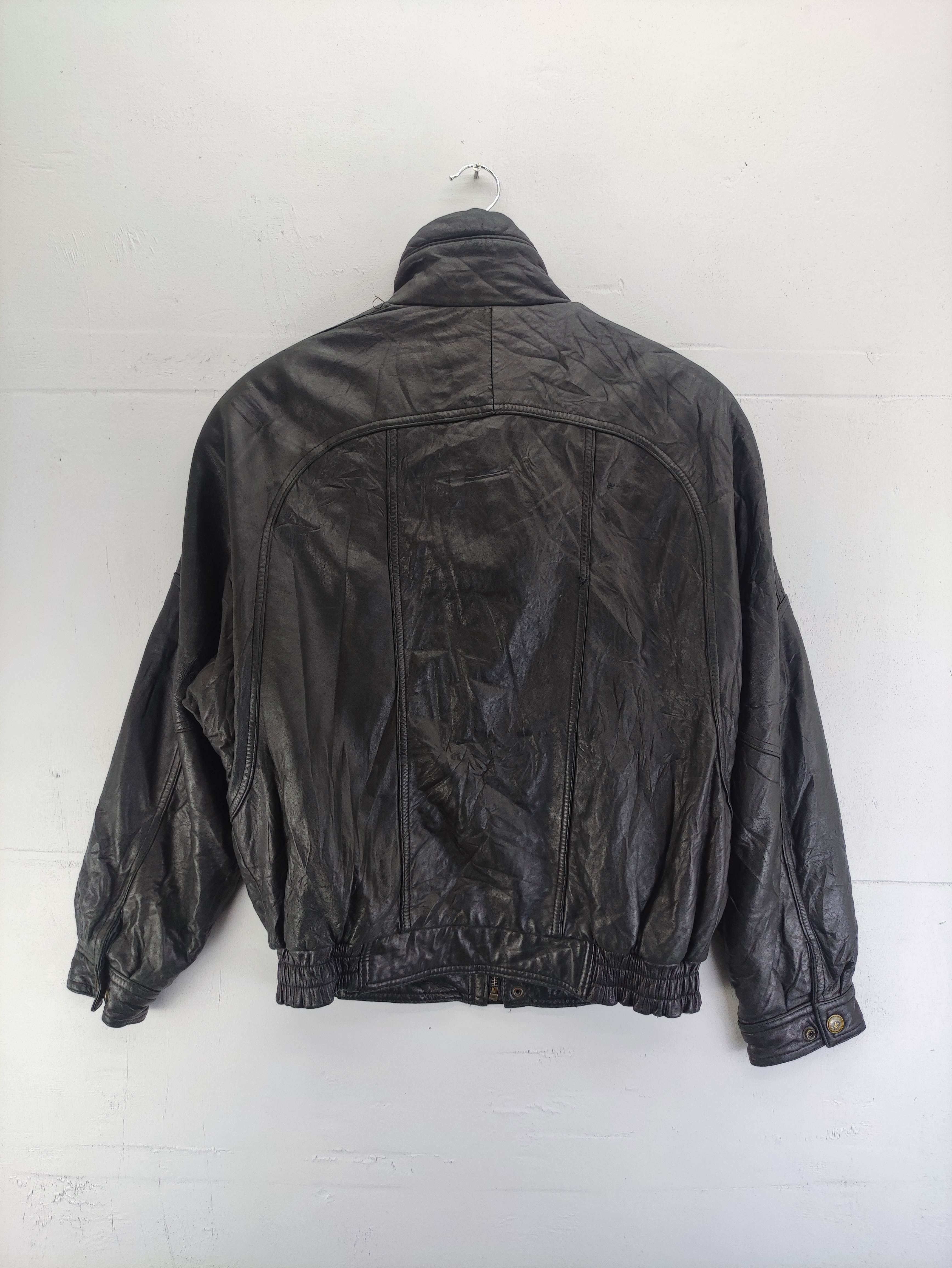 Vintage Ys Eachs Leather Jacket Zipper - 10
