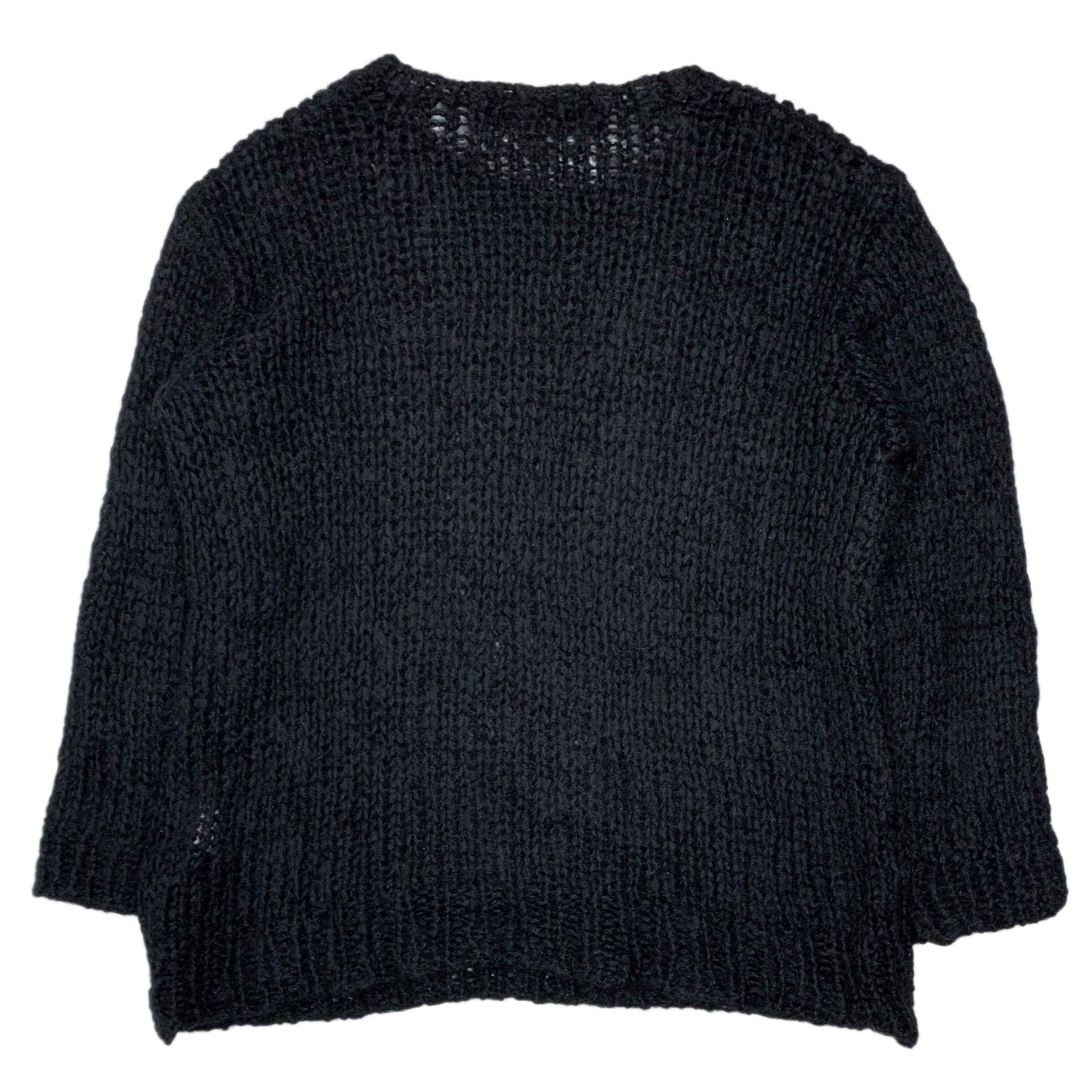AW91 Mesh Knit Wool Sweater - 2