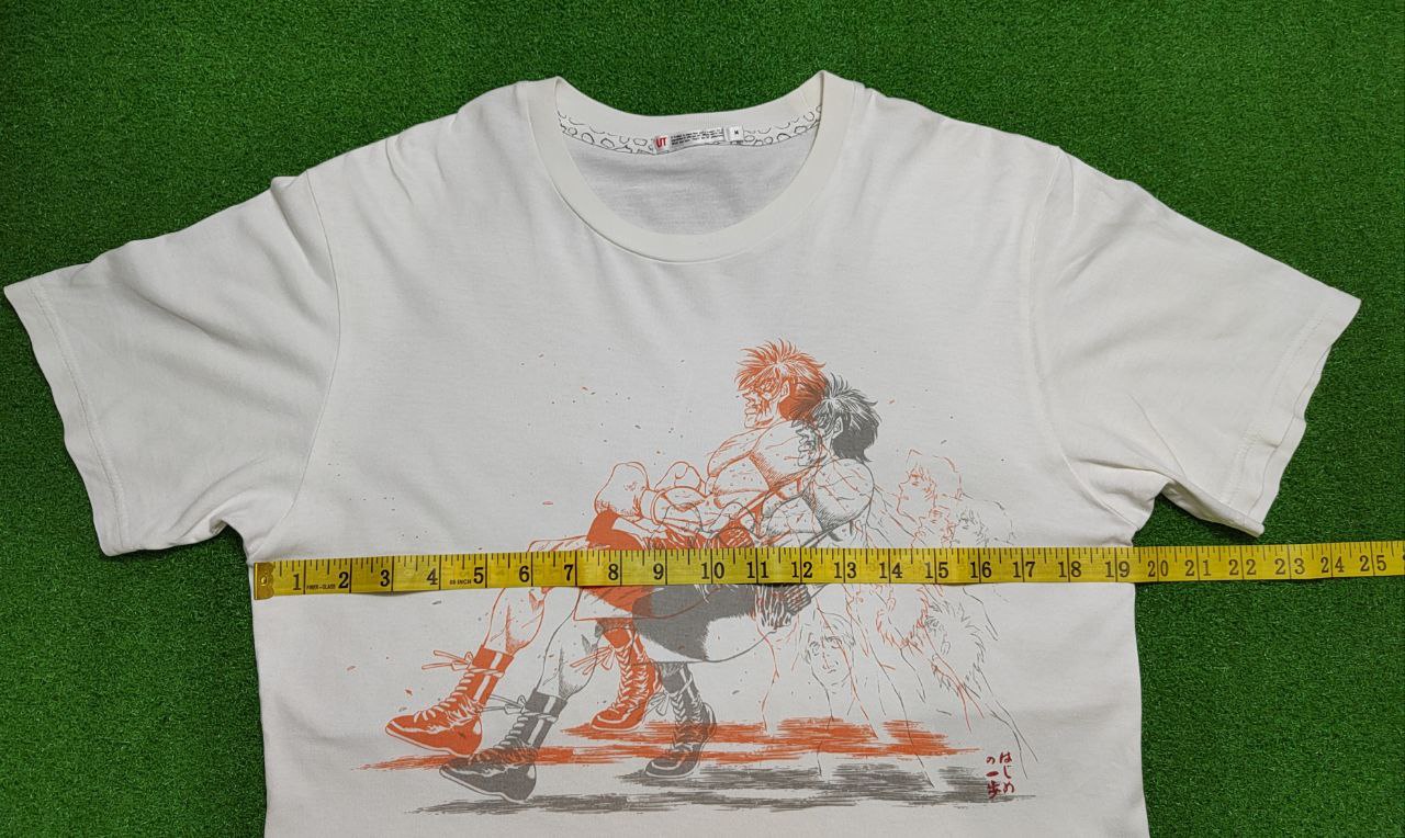 Uniqlo - Ashitani No Joe anime Joe Yabuki cartoon Japan print shirt - 4