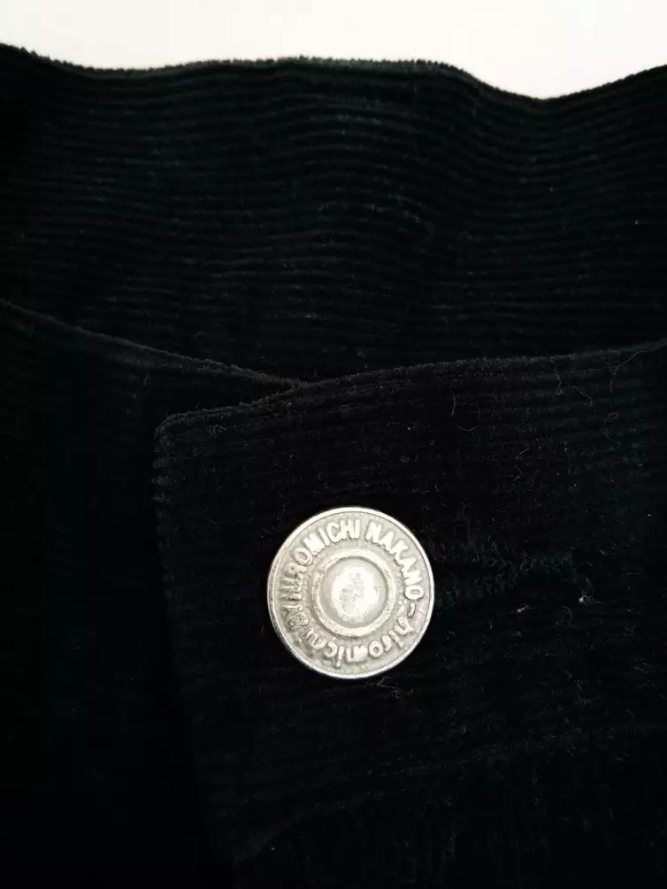 Japanese Brand - HIROMICHI NAKANO Side Line velvet denim pants JP - 7