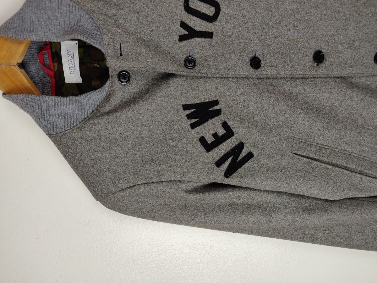 Japanese Brand - Browny Clo Plain Streetwear - 4