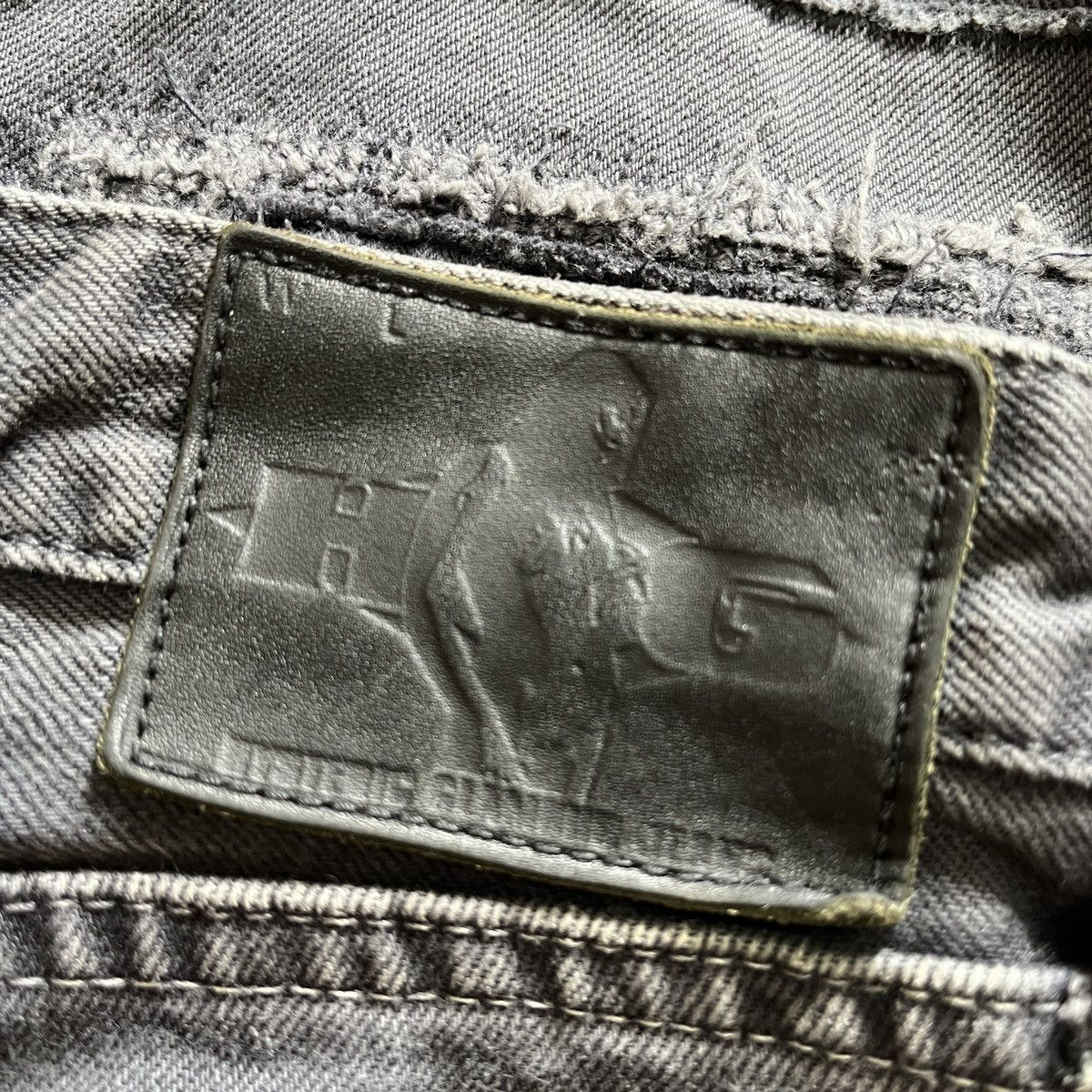 Tokyo Harajuku Hysteric Glamour Distressed Denim Patches - 17