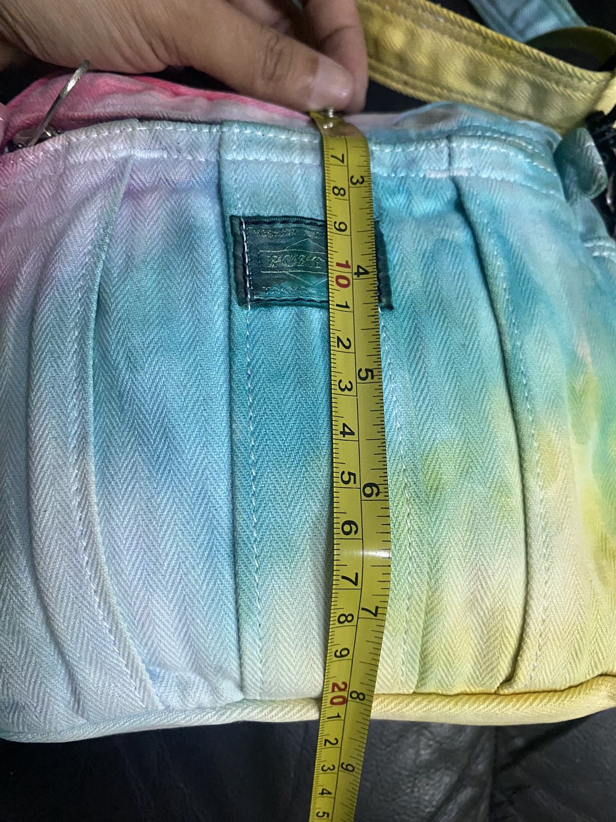 Porter Rainbow Color Cotton Crossbody Bag - 13