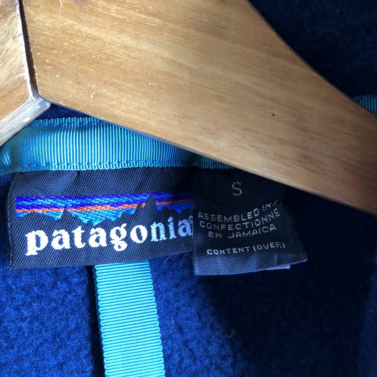 Patagonia Winter Pullover fleece Men’s Dark blue Snap T - 4