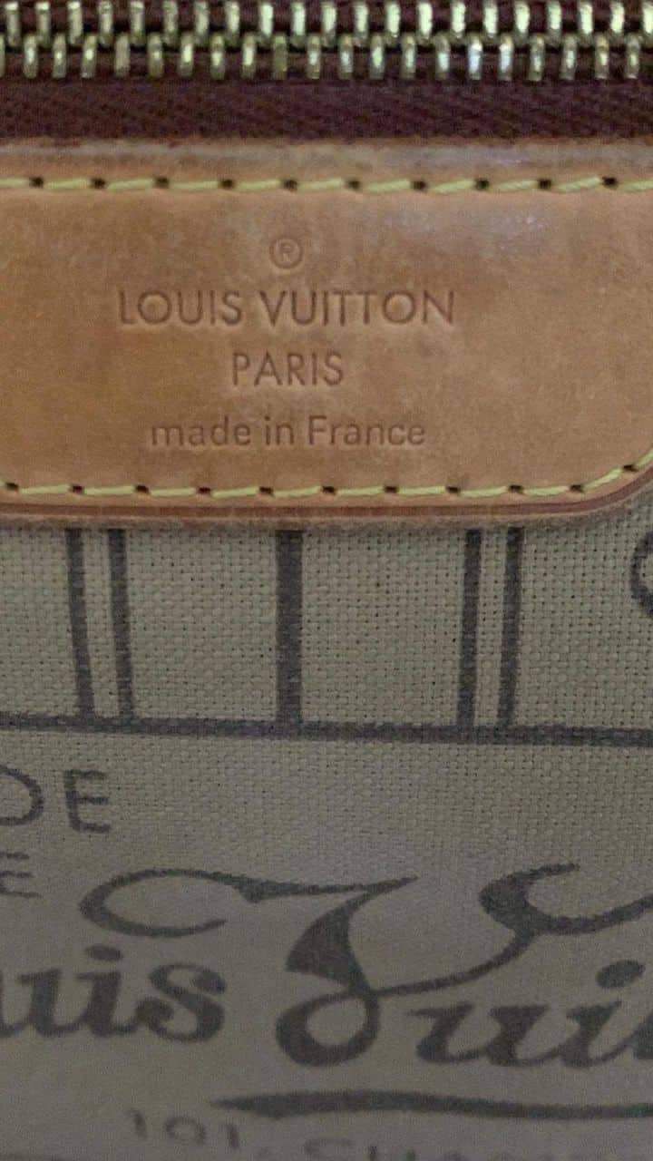 Authentic LOUIS VUITTON GM Neverfull - 13