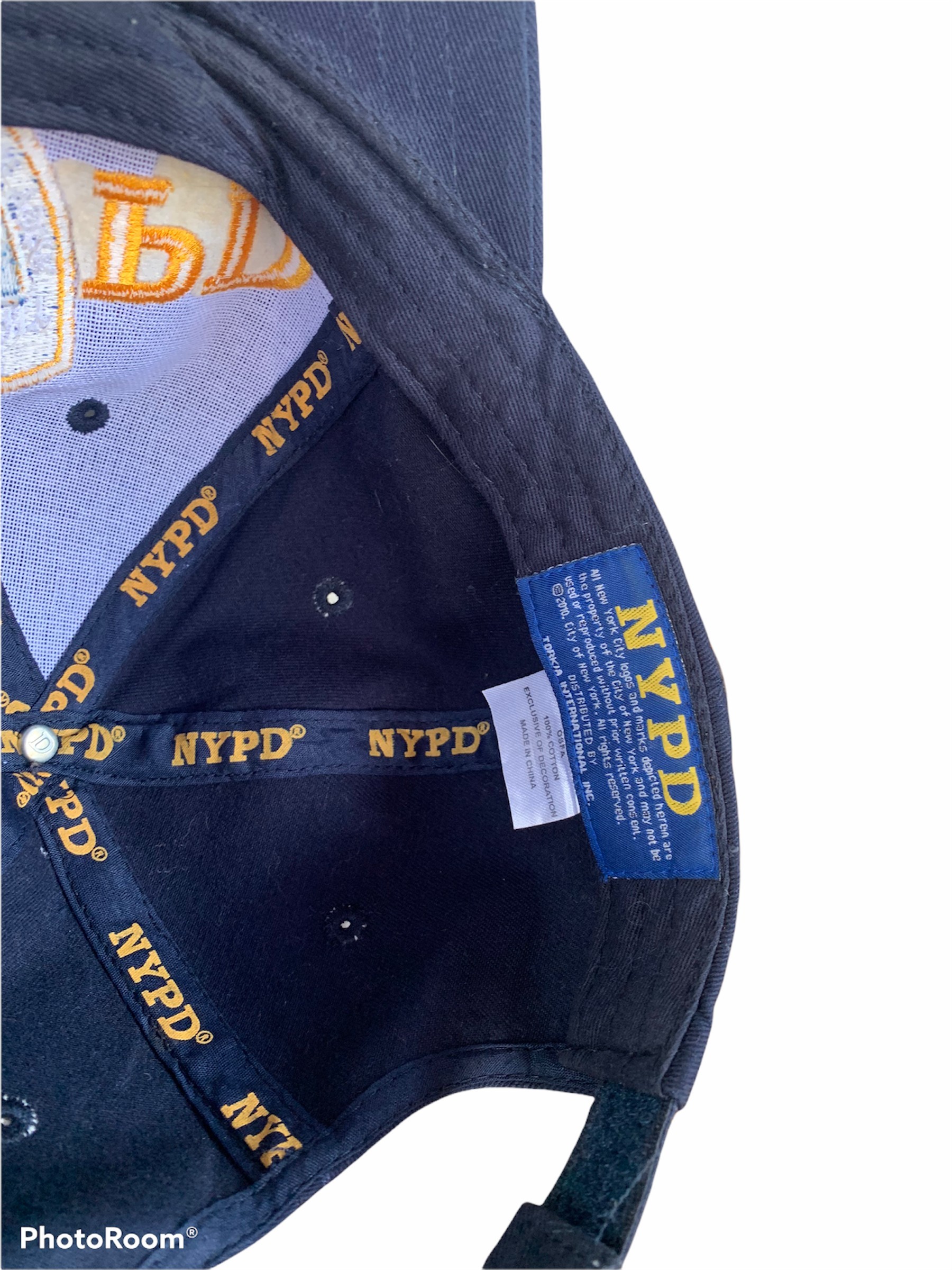 Unbranded - 2010 NYPD Spellout Embroided Strap Cap - 4