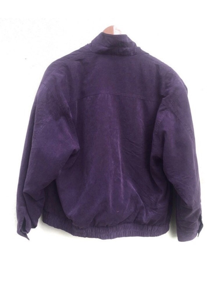 Vintage 90s Balenciaga Sport Poly Bomber Jacket - 2
