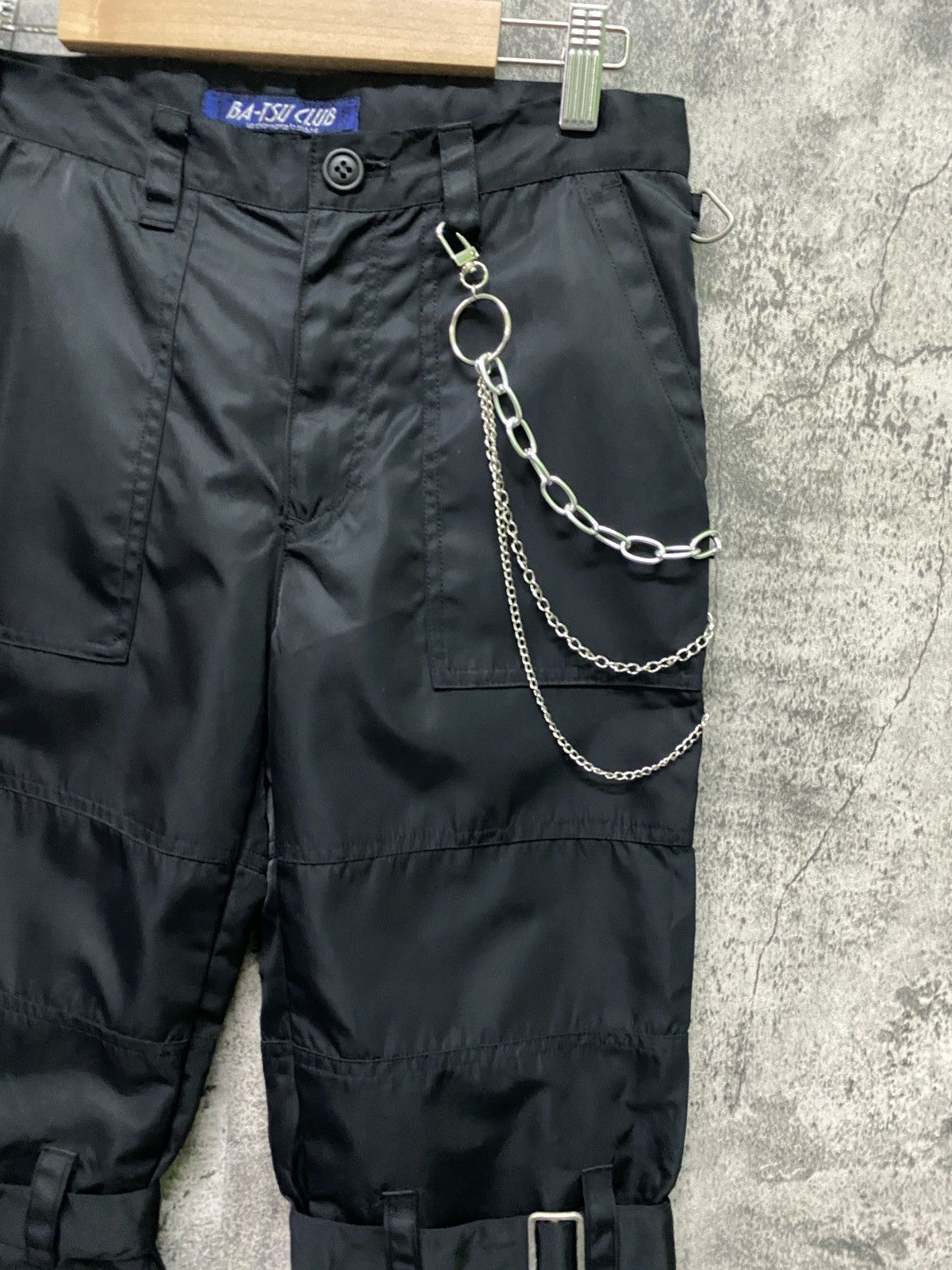 Japanese Brand BA-TSU CLUB Bondage Nylon Pants - 6