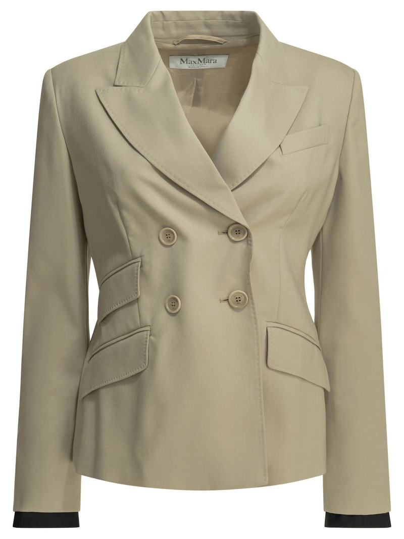 Max Mara Double-breasted wool blazer (IT 42) - 1