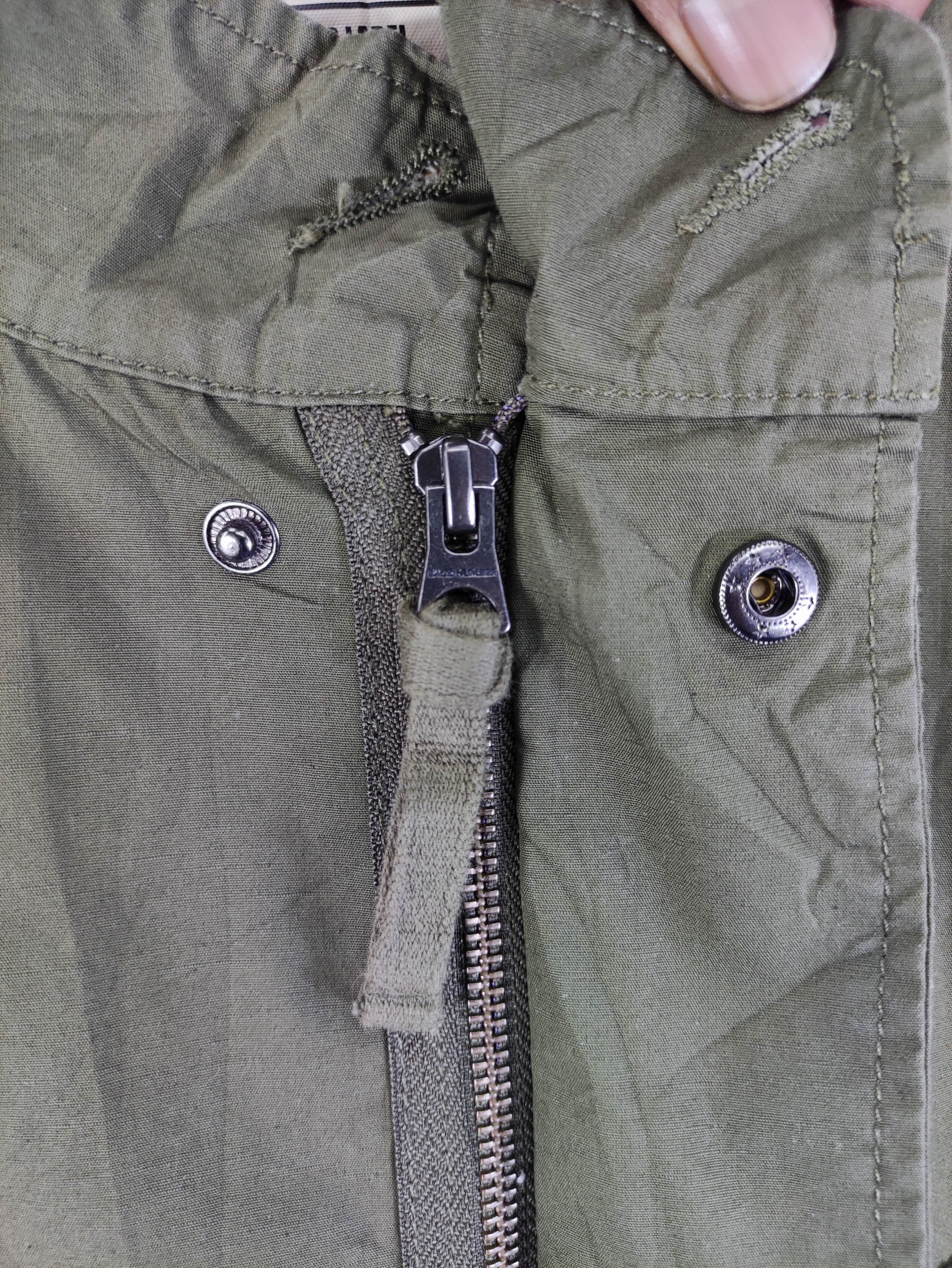 Japanese Brand - Vintage Back Number Fishtail Parka Jacket Zipper - 3