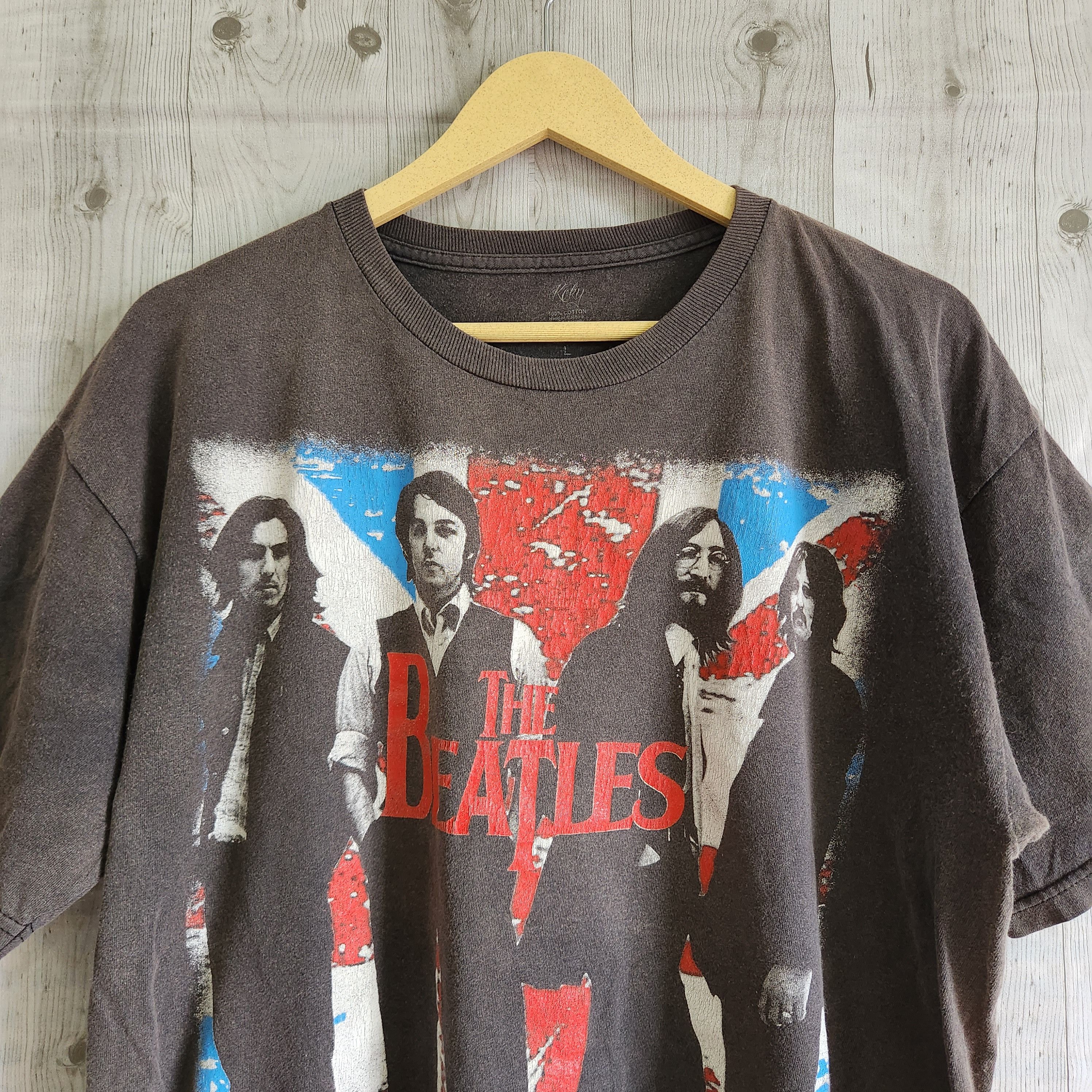 Band Tees - Vintage Y2K The Beatles Big Printed Made In USA - 17