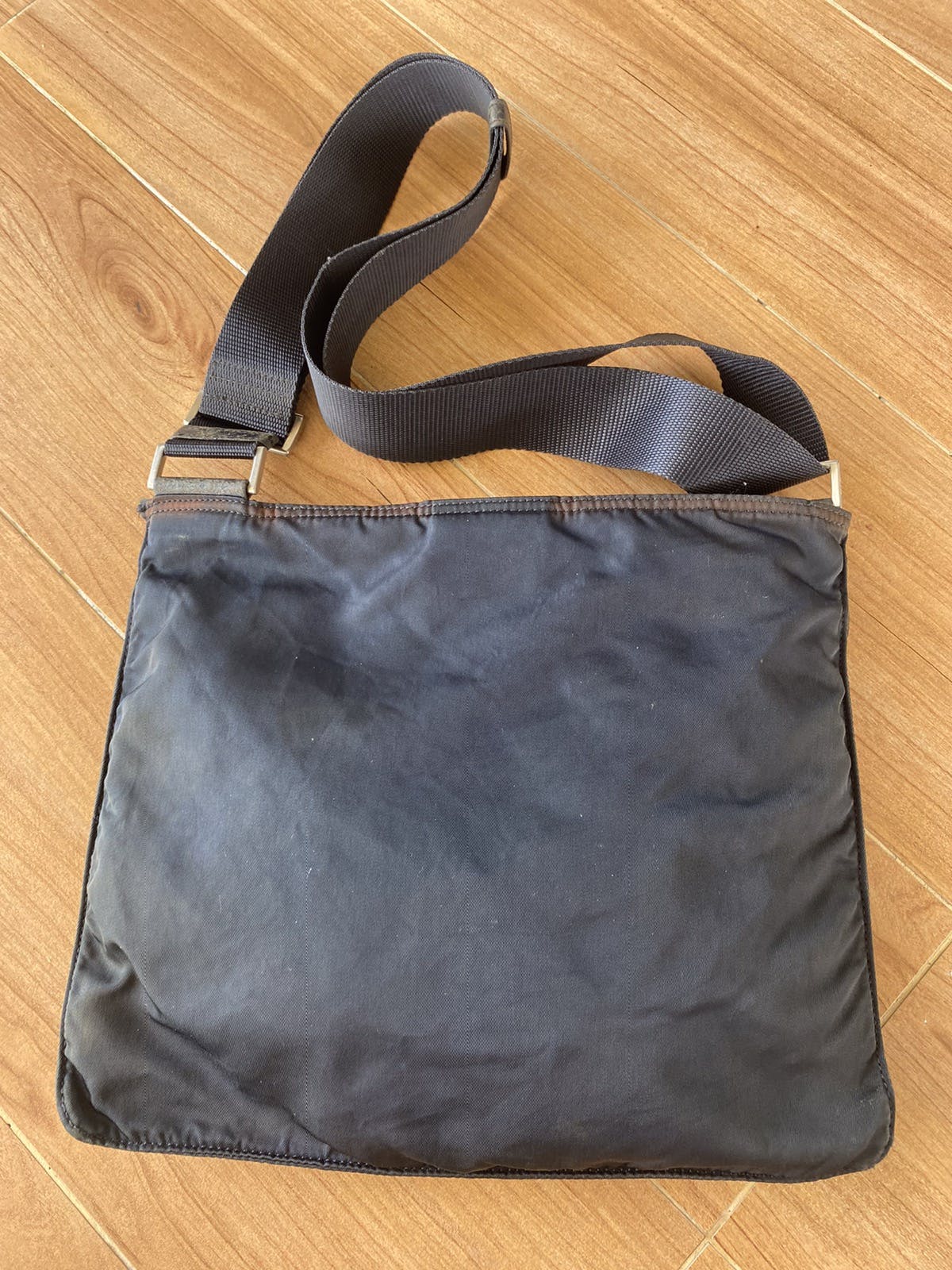 Authentic Prada Tessuto Nyalon Sling Crossbody Bag FADED - 2