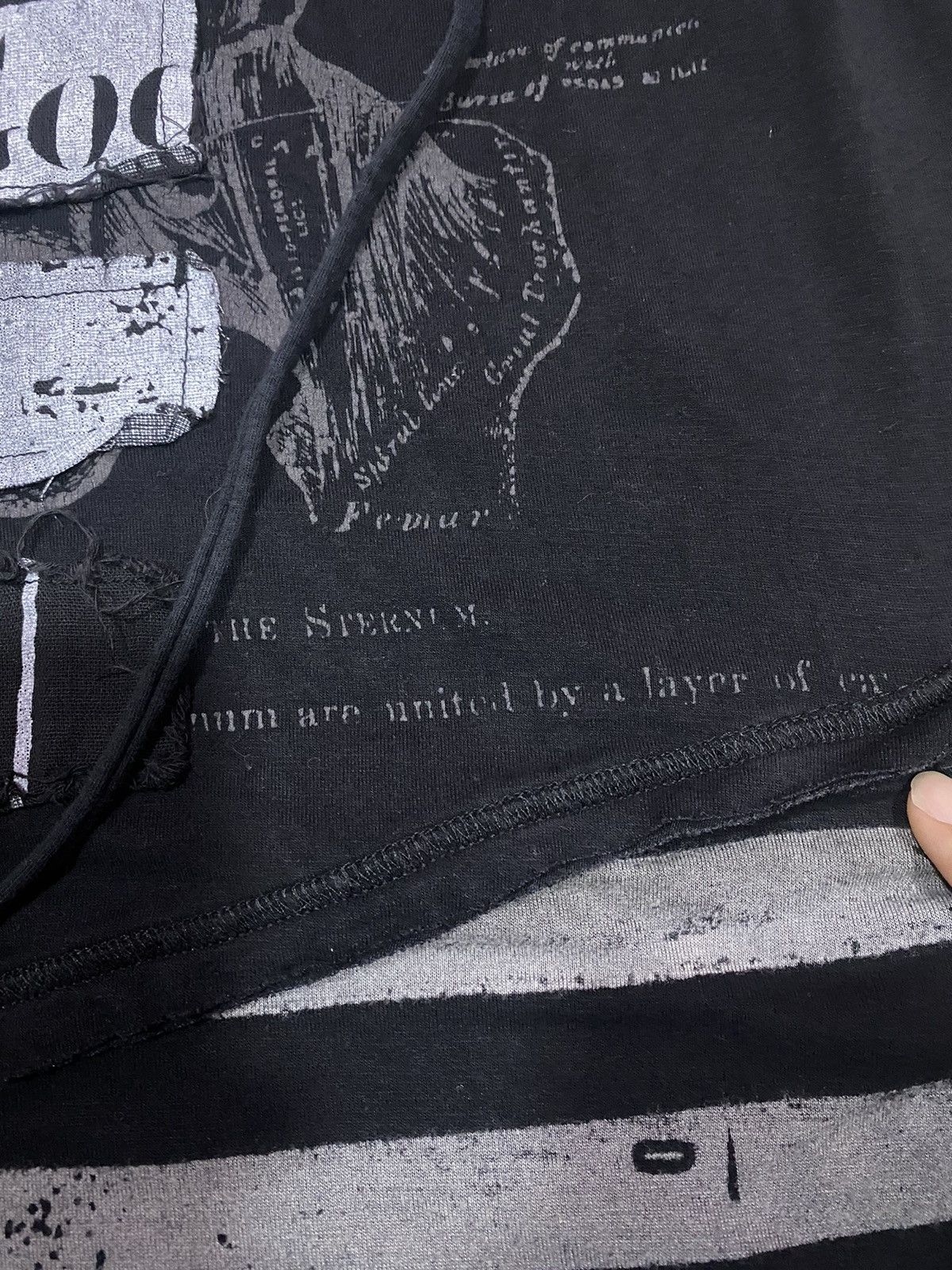 If Six Was Nine - H. Anarchy Punk Sleeveless Single Sleeve Bondage T-Shirt - 5