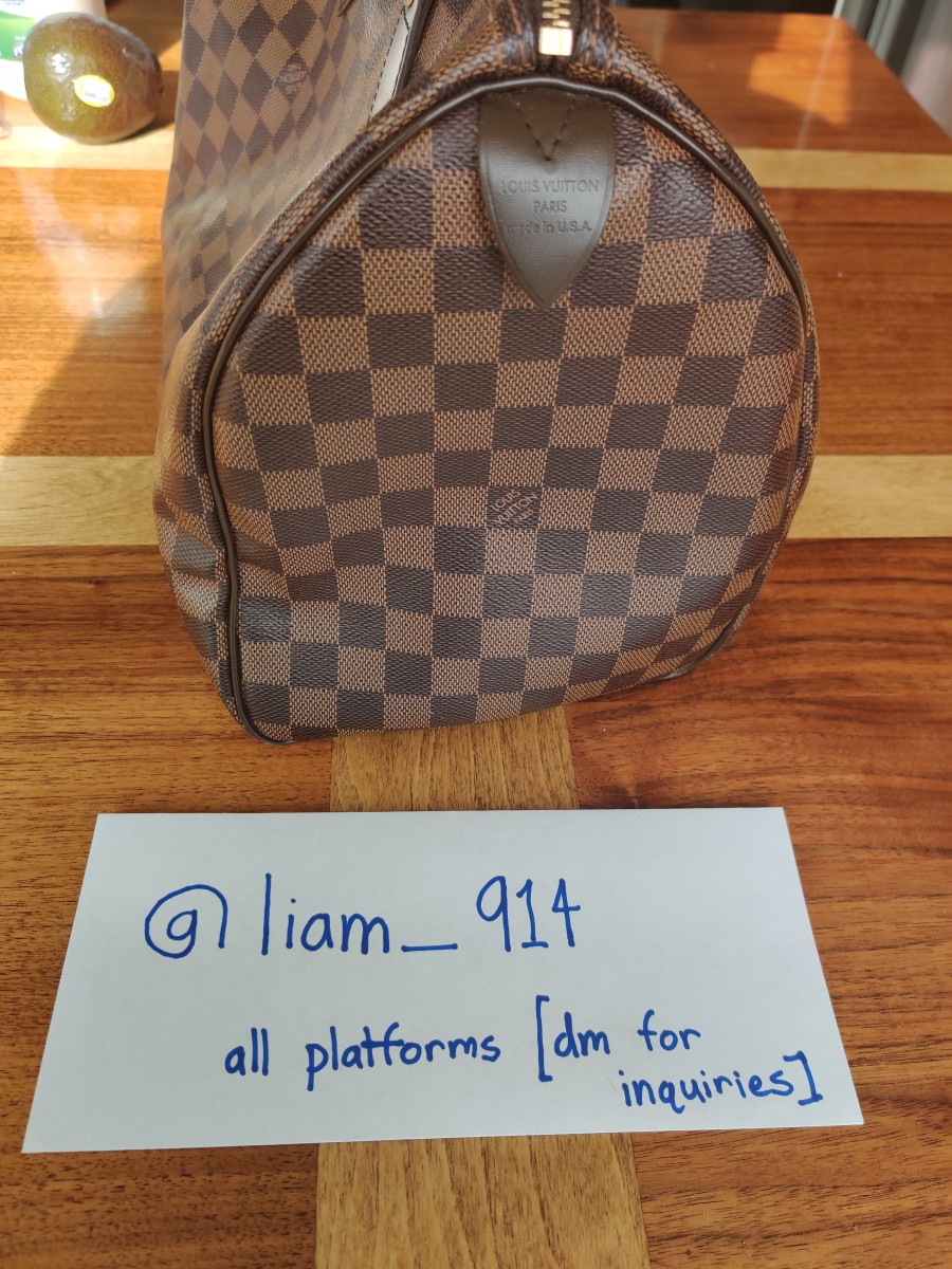 Damier Ebene Speedy Bandouliere 30 - 3