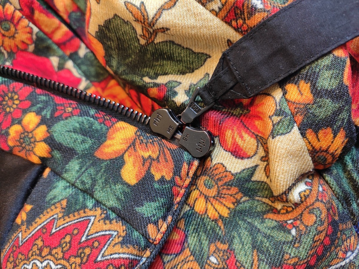 Denis Simachev - Awesome fullprinted wool bomber.Like Gucci or Saint Laurent - 6