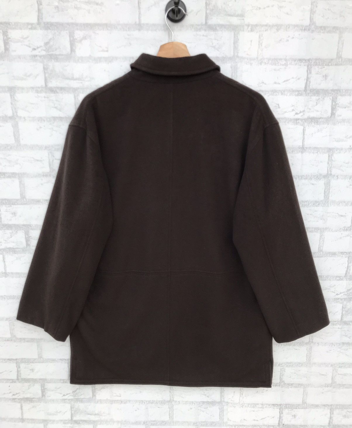 Lanvin Classique Wool Jacket Brown Colour - 2