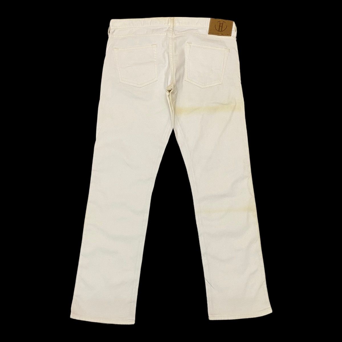 RARE🇯🇵JAPAN BLUE JEANS WHITE DENIM JEANS - 2