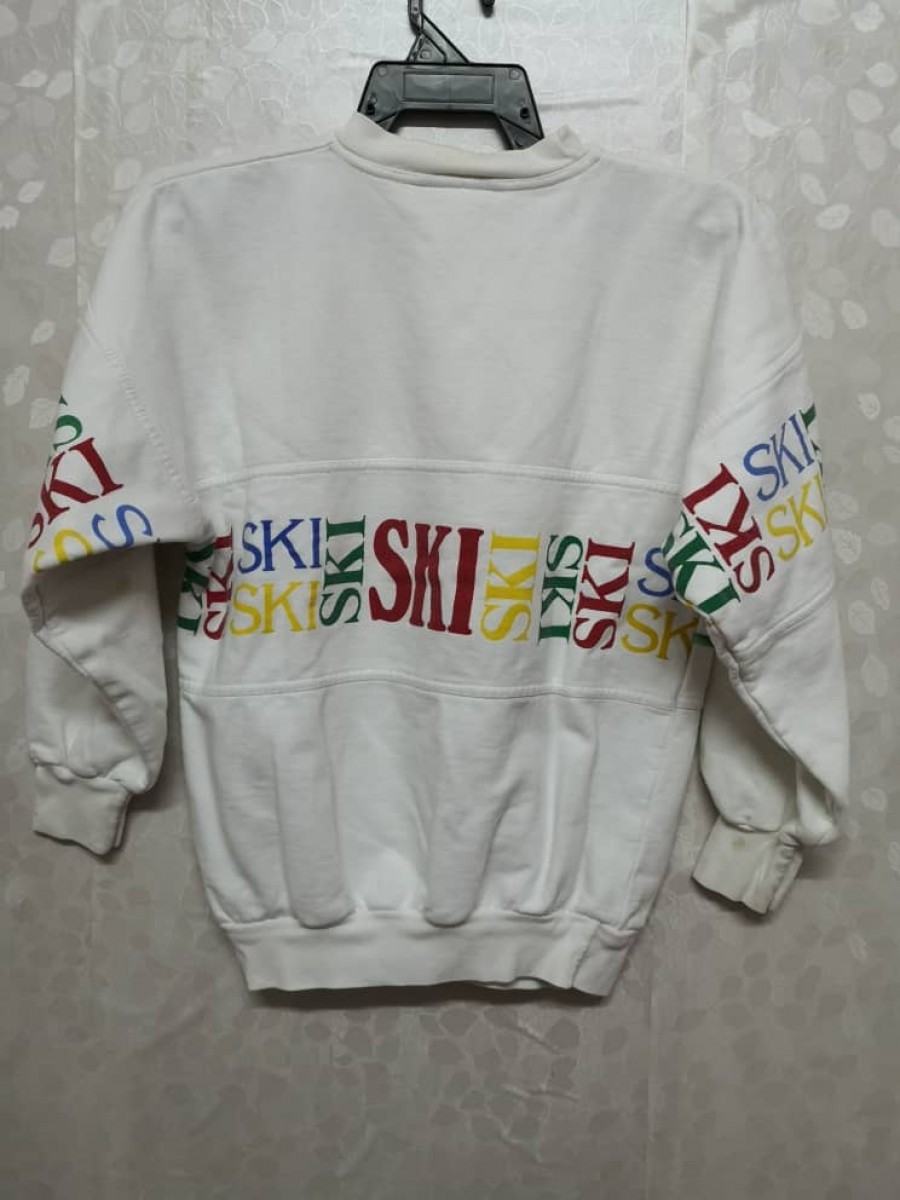 Canada - Multicolor Big Log SKI spellout Pullover - 2