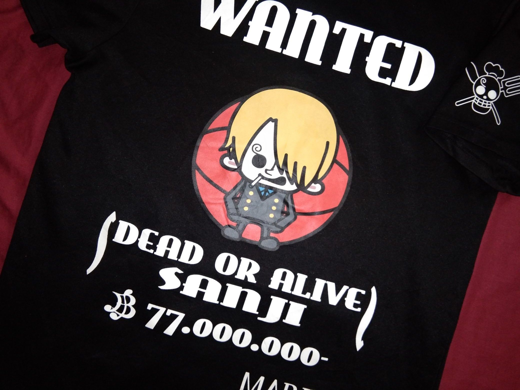 One Piece Sanji tshirt jersey anime - 1