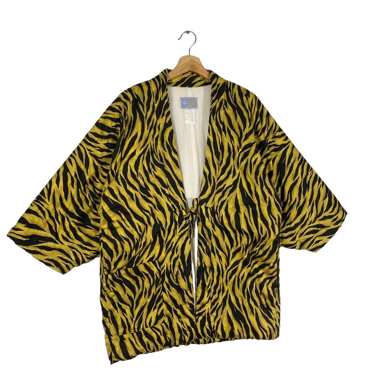 Vintage Kimono Tiger Stripe Print - 2