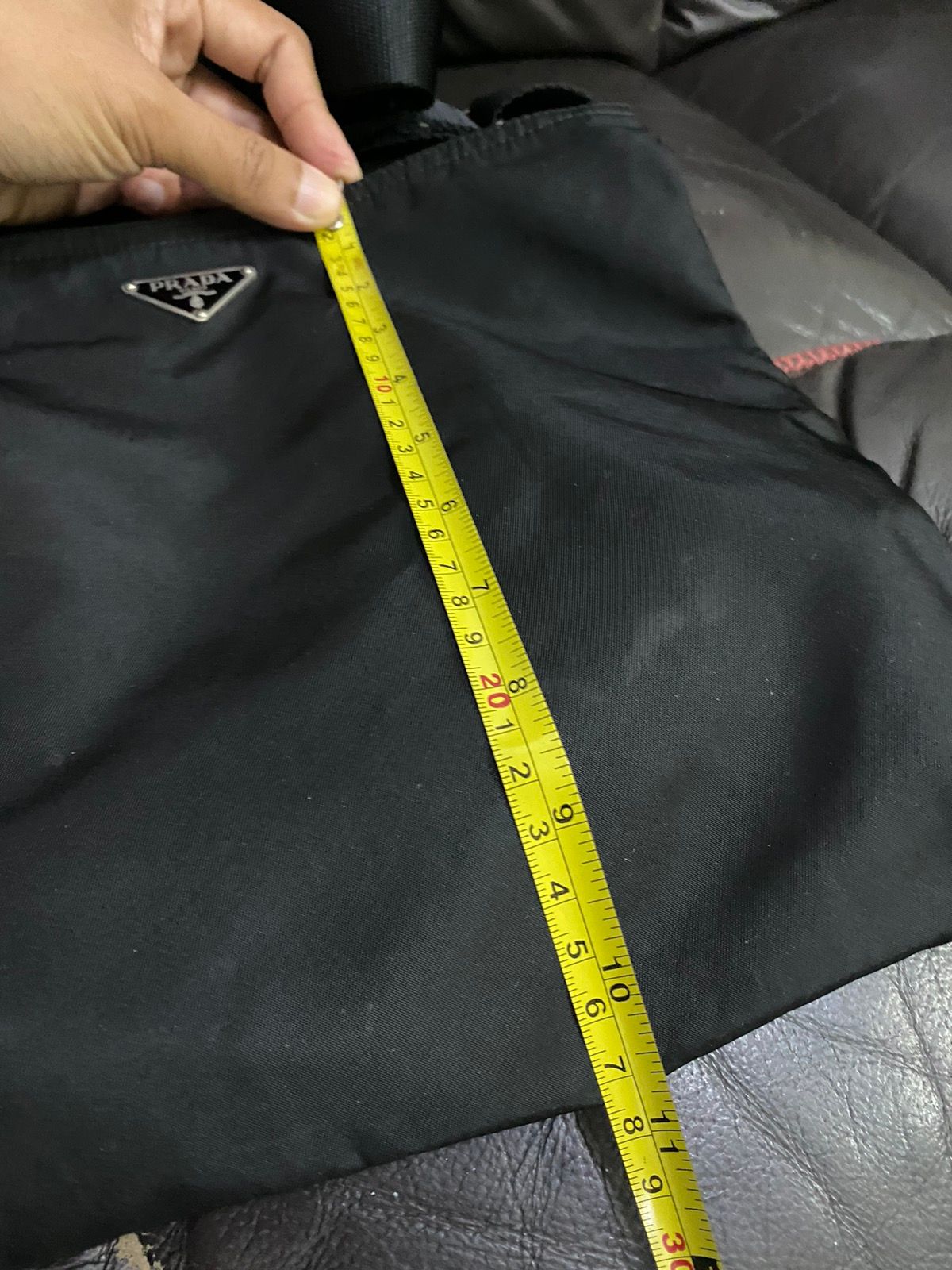 Authentic Prada Tessuto Nyalon Sling Crossbody Bag - 10