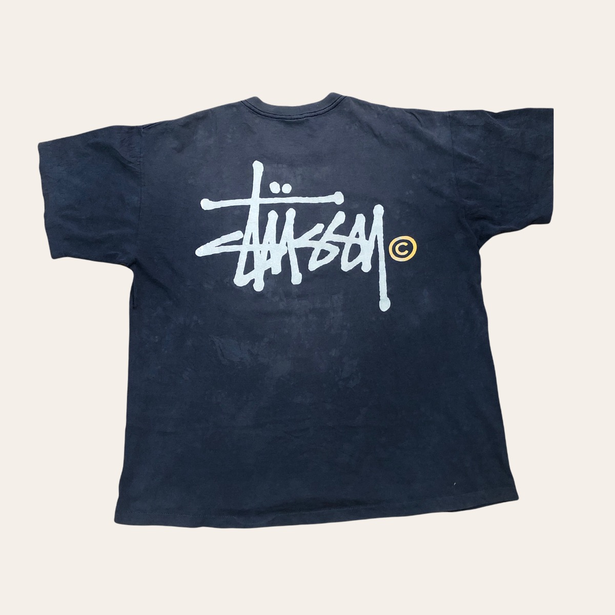 Vintage - Vintage 90’s Stussy OG Logo Spell Out T-Shirt - 3