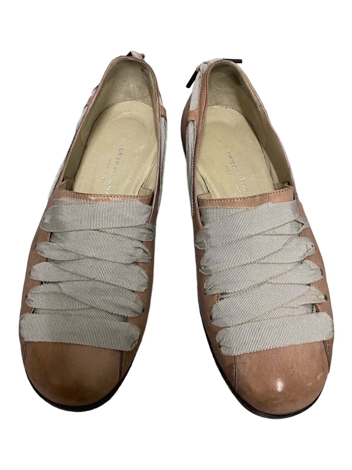 Offer‼️Vintage Dries Van Noten Leather Women Sneakers - 2