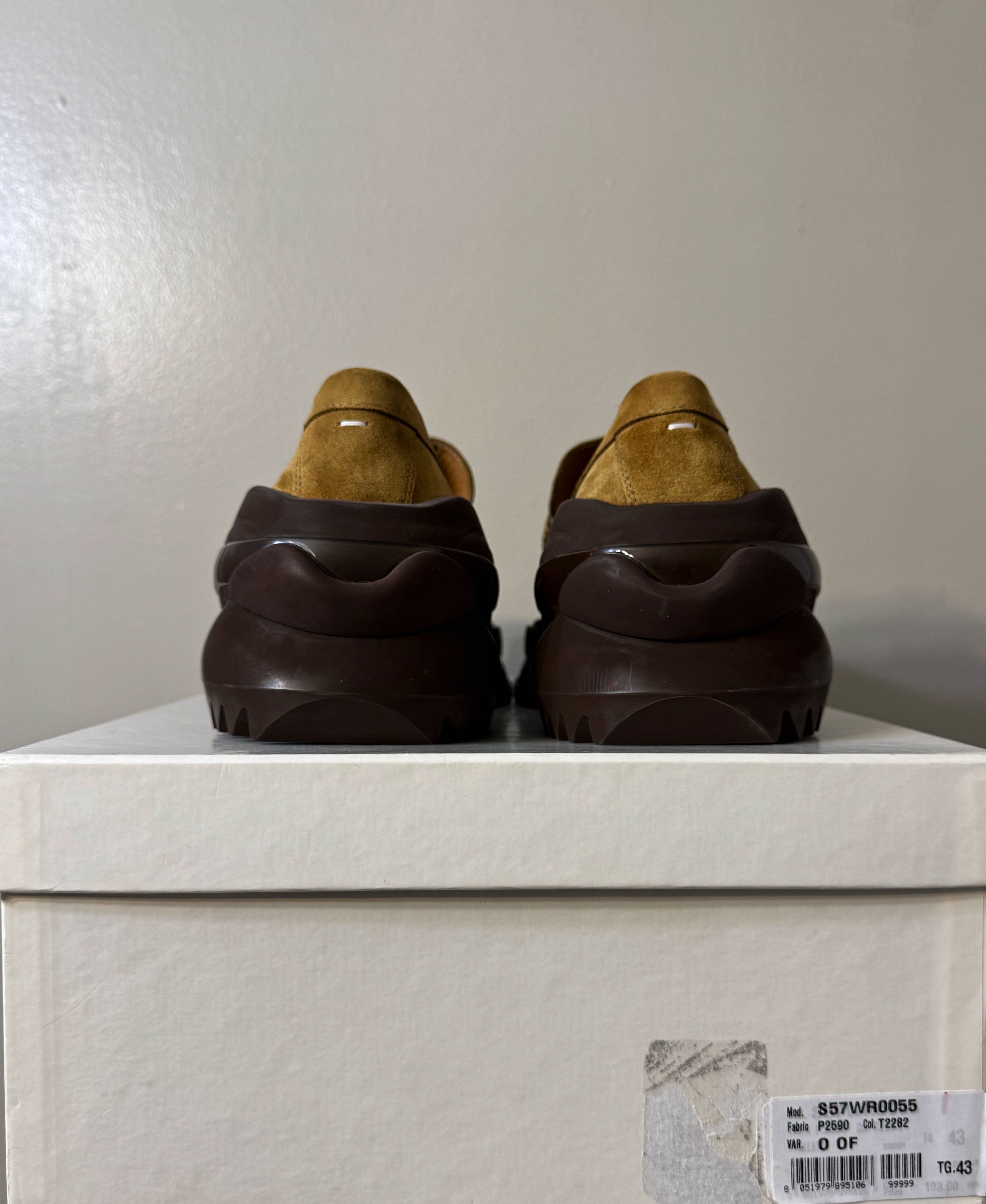 Chunky Sole Loafers - 8