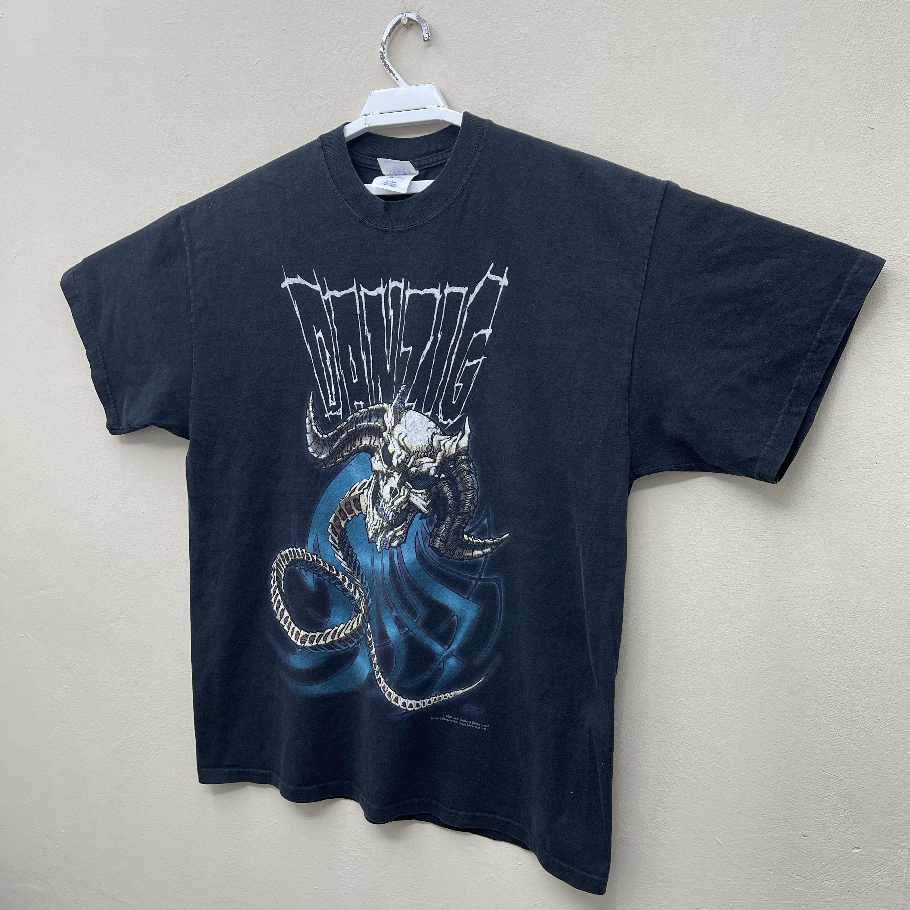 Vintage 2000 Danzig Shirt Concert Shirt Band Tee Danzig Tee The Misfits Shirt Misfits Tee DANZIG Shirt Size Xlarge - 4