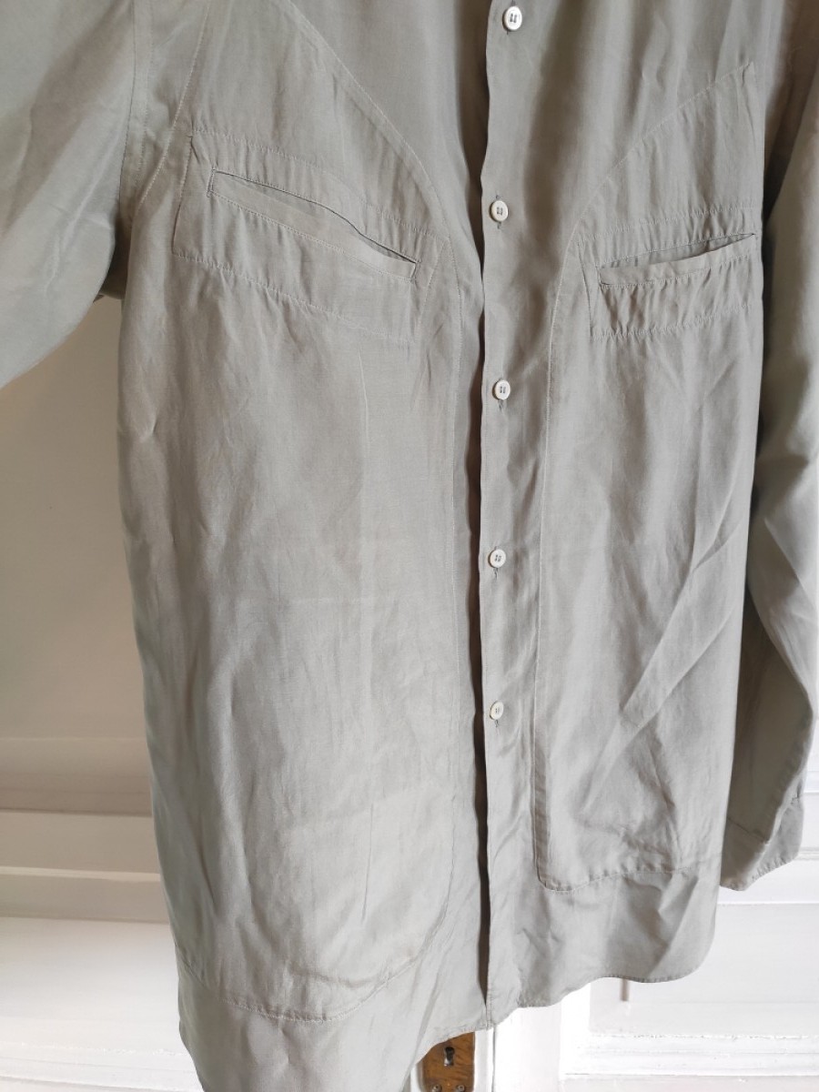 CDGH+ Amazing graphite shirt with super big front pockets - 2