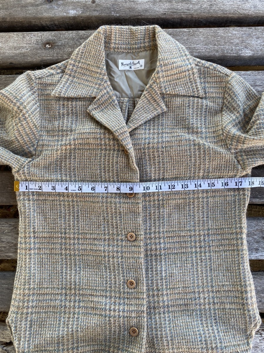 Margaret Howell - Margaret Howell Checkered Wool Button Up Shirt Made in Japan - 10