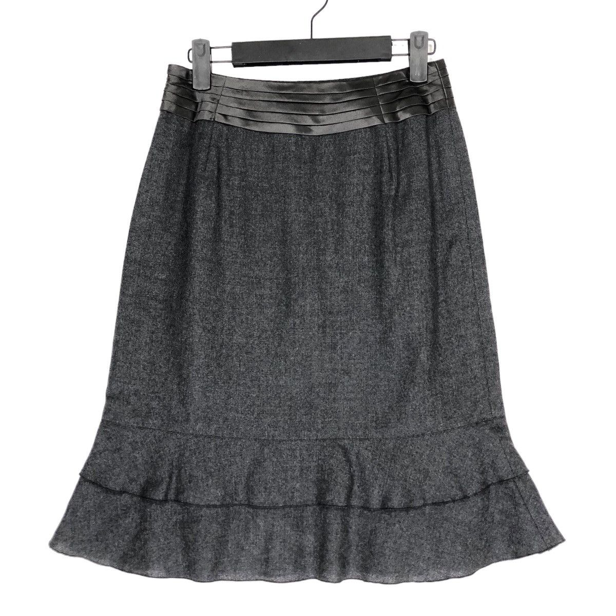 Franco Ferraro Milano Ruffled Skirt Grey - 2