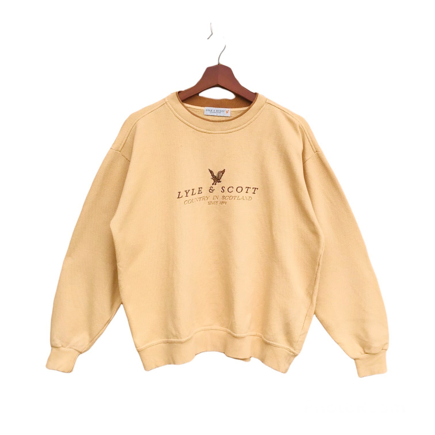 Lyle & Scott - Vintage Lyle & Scott crewneck spell out embroidered - 1