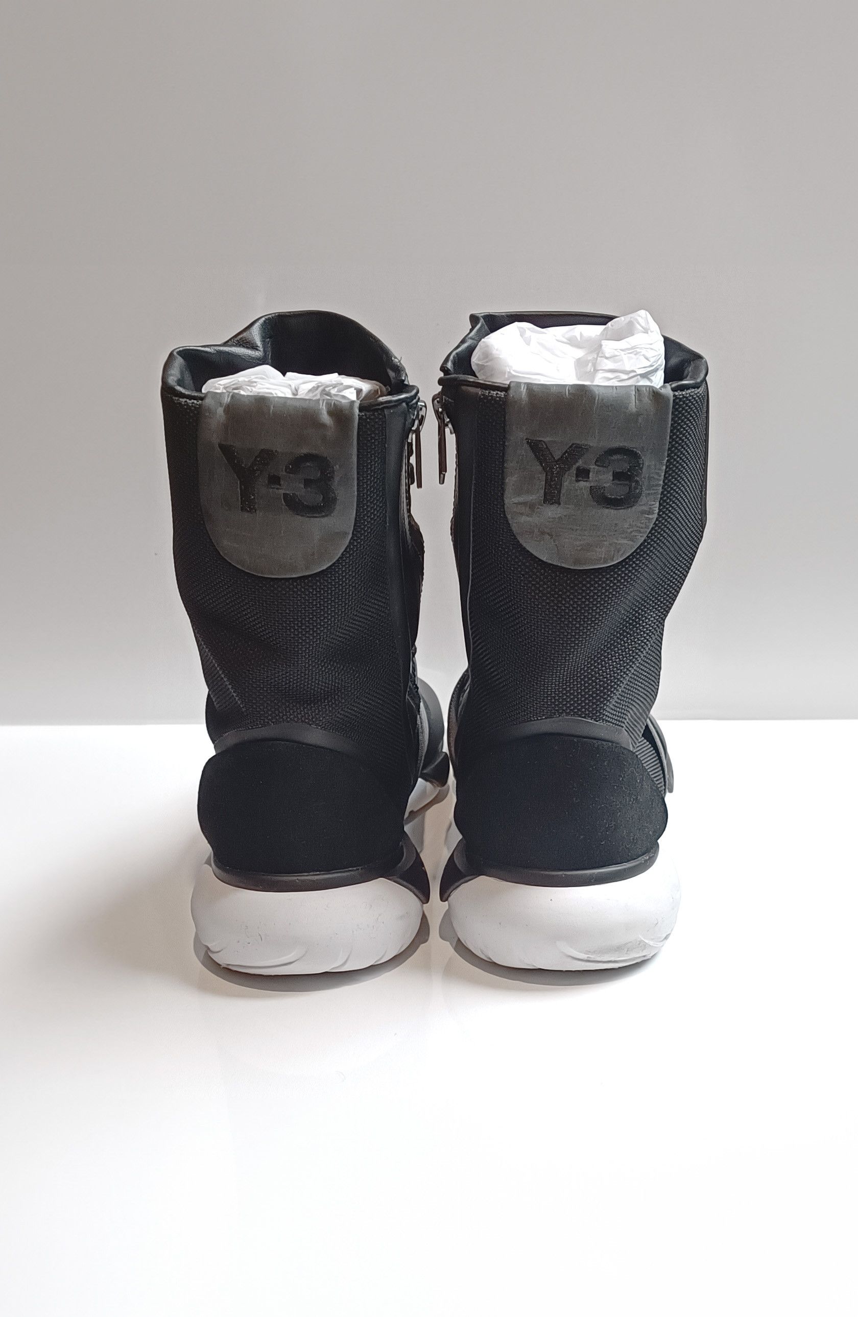 Adidas Y-3 Qasa Boot 'Charcoal Black' - 7