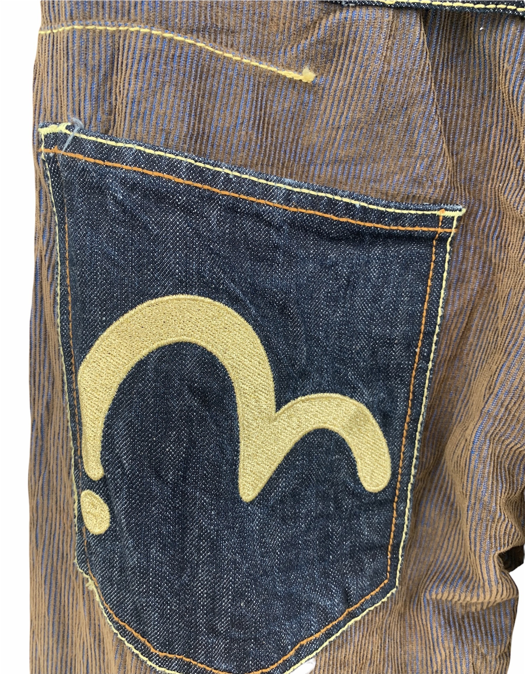 Evisu - Vintage Evisu Genes Curduroy Spellout Pant - 5