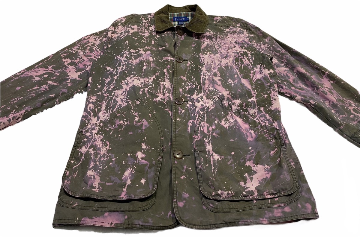 Custom Made - J. CREW JACKET CUSTOM MADE BLEACHED - 2