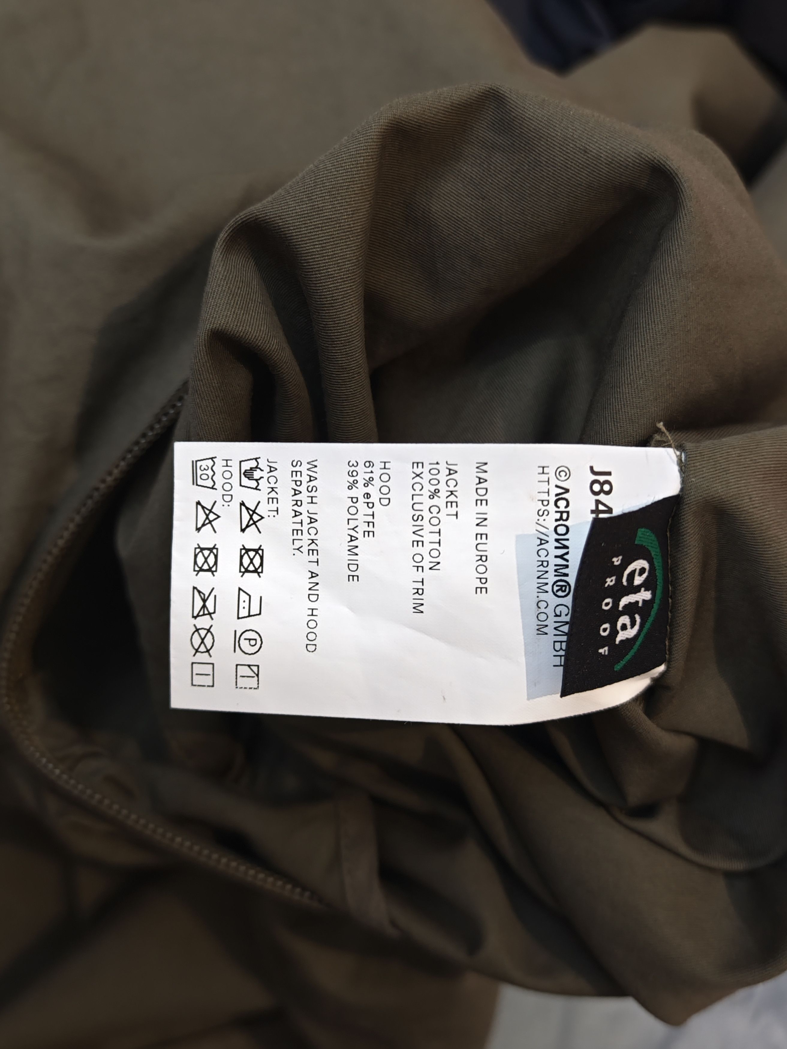 J84-S HD Cotton Jacket HIGH-DENSITY GABARDINE - 17