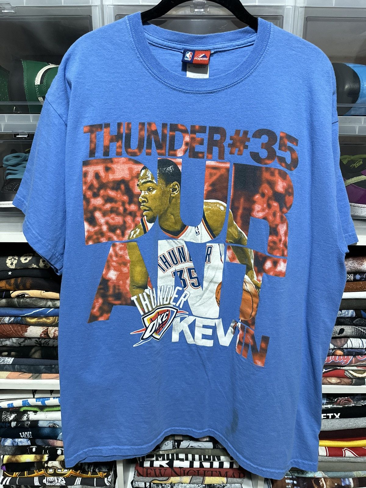 Vintage - 2000s Oklahoma City Thunder Kevin Durant Player Sports Tee - 1