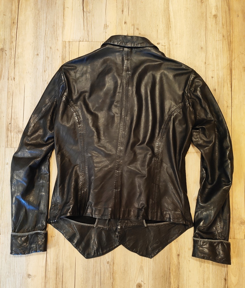 Christian Peau - Leather overshirt.Like Paul Harnden or Yohji Yamamoto - 5