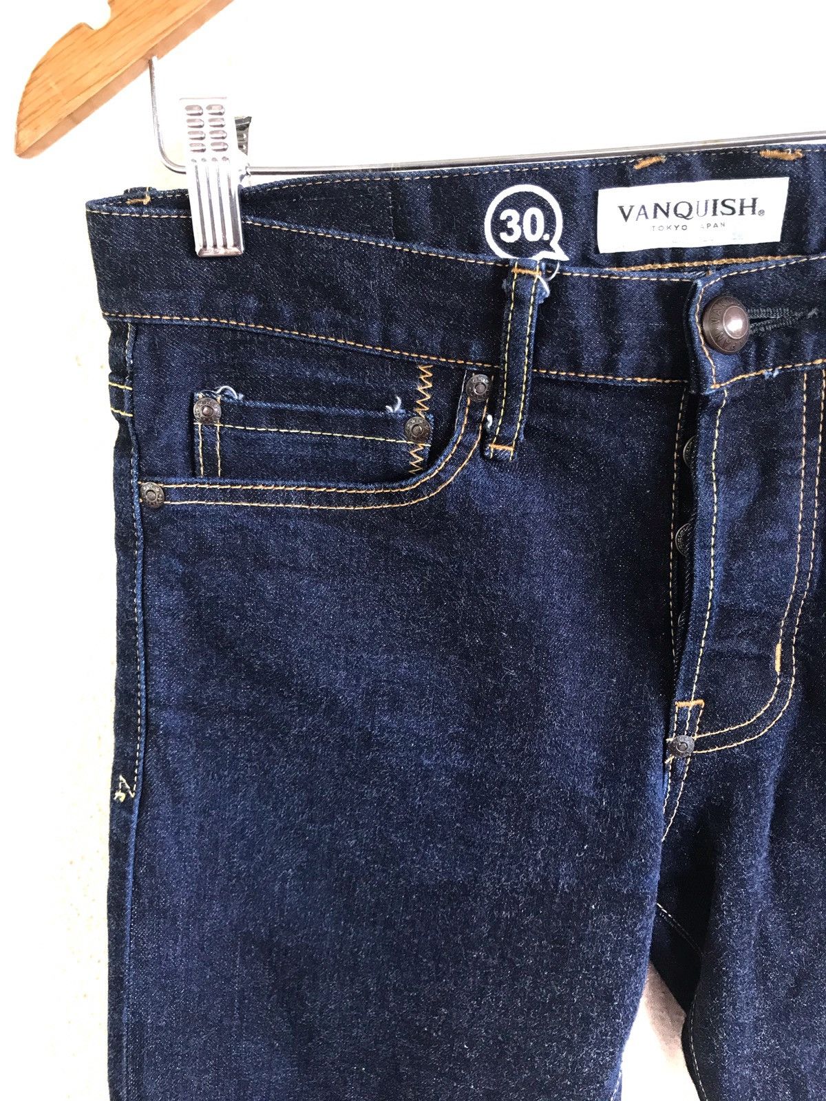 VANQUISH Japan Selvedge Skinny Jeans - 4