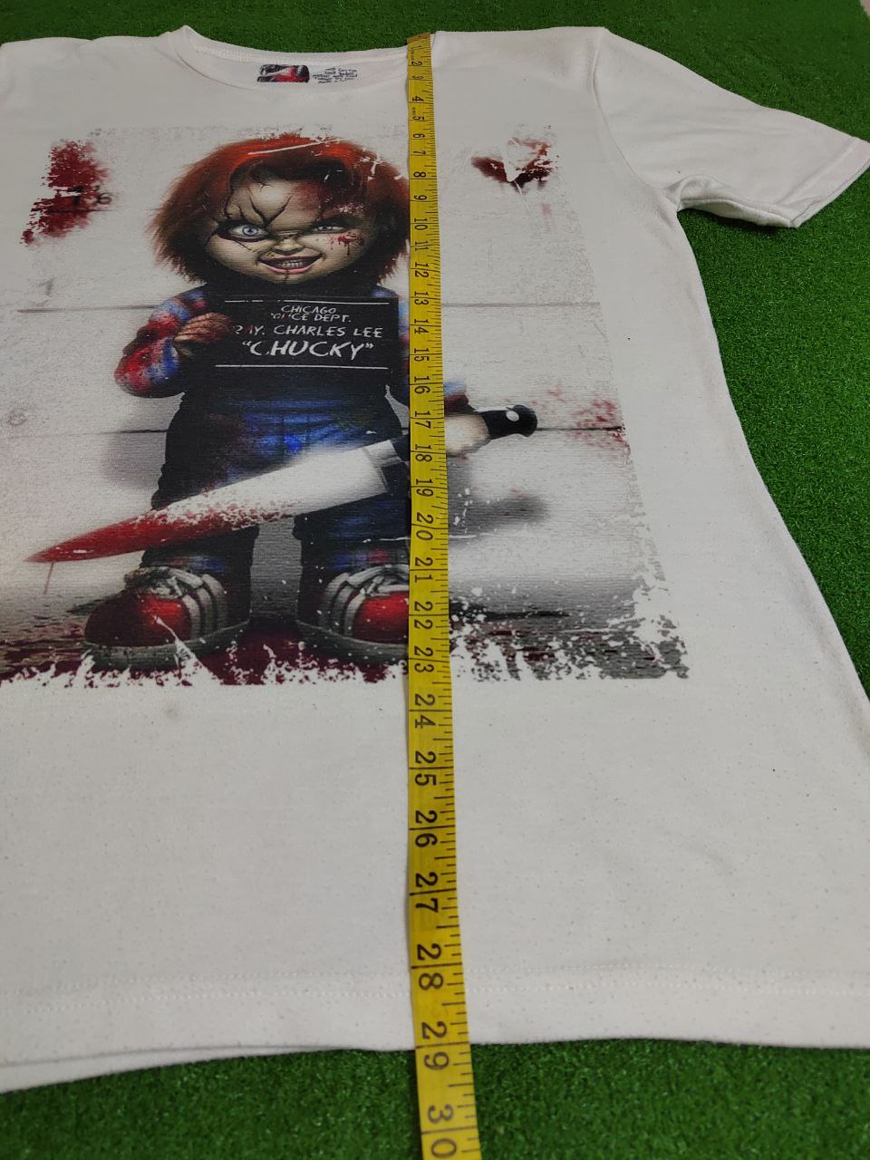 Vintage - Vitntage Chucky x Horror Movie Tshirt Rare Design - 6