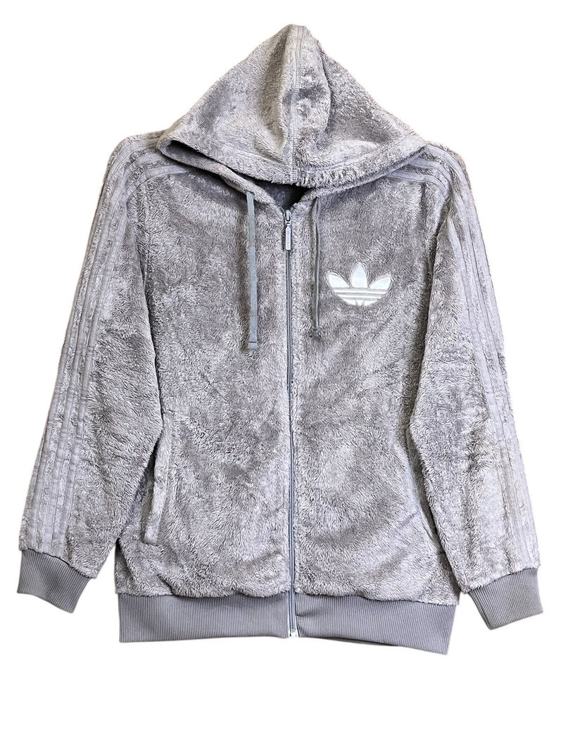 ADIDAS FLEECE BIG LOGO ZIPPER HOODIES - 1
