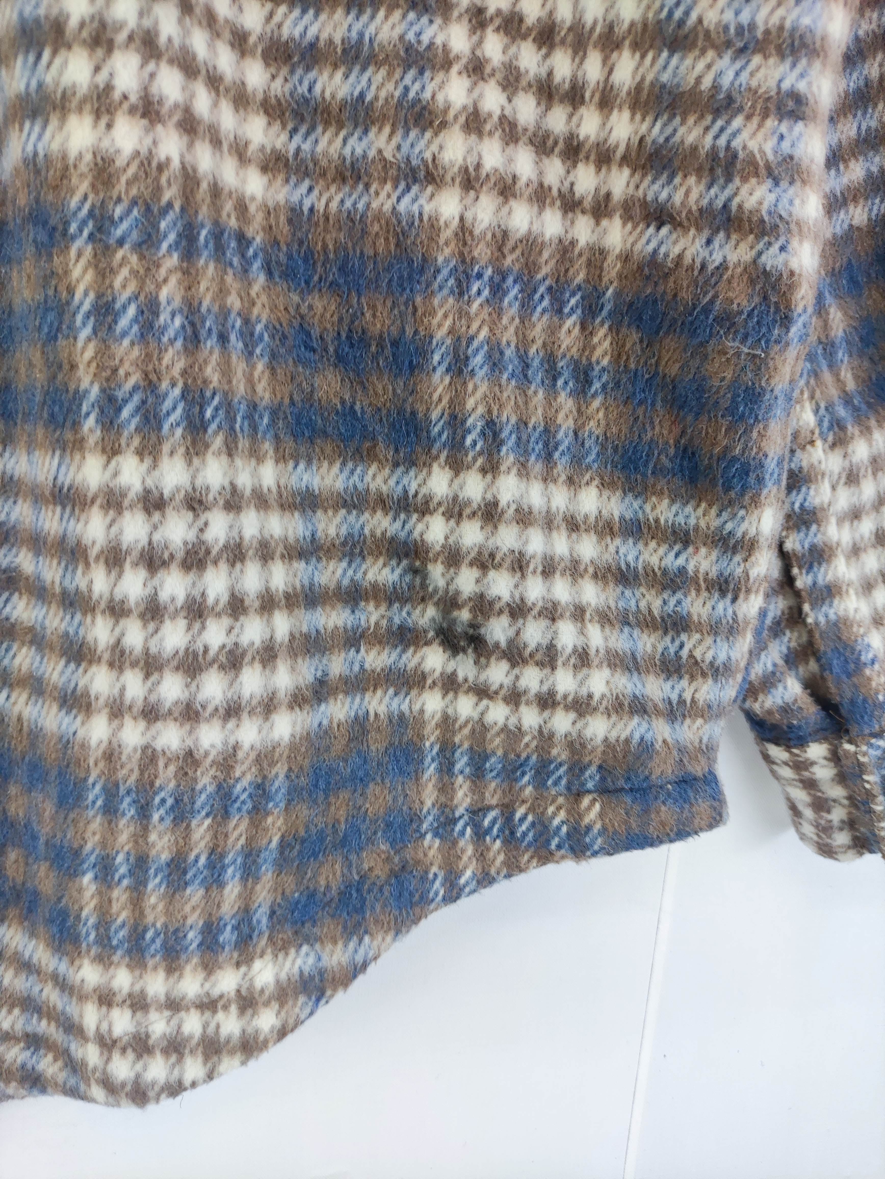 Vintage Rag Machine Wool Jacket Button Up - 6