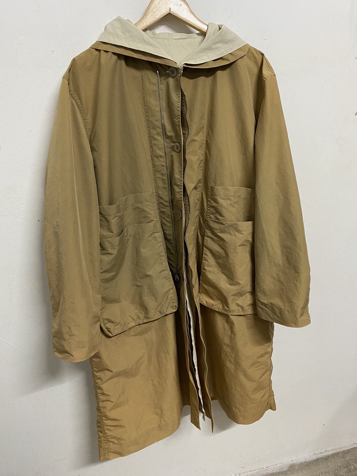 Vintage - Pour Deux Cargo Reversible Inspired Issey Miyake Long - 3