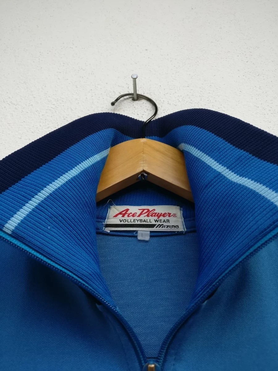 Mizuno - 80s Track Top Zipper Jacket Sportswear Mens - 4